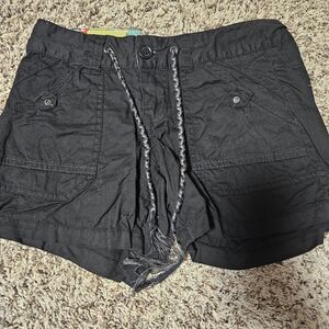 UNIONBAY Black Women's Cargo Shorts